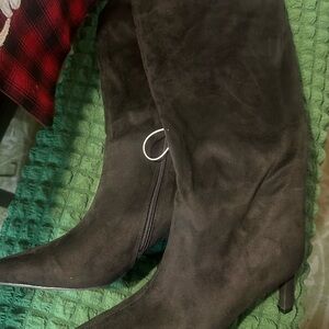 a new day Black Over the Knee Boots